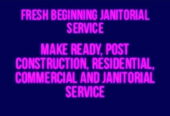 Fresh Beginning Janitorial Service